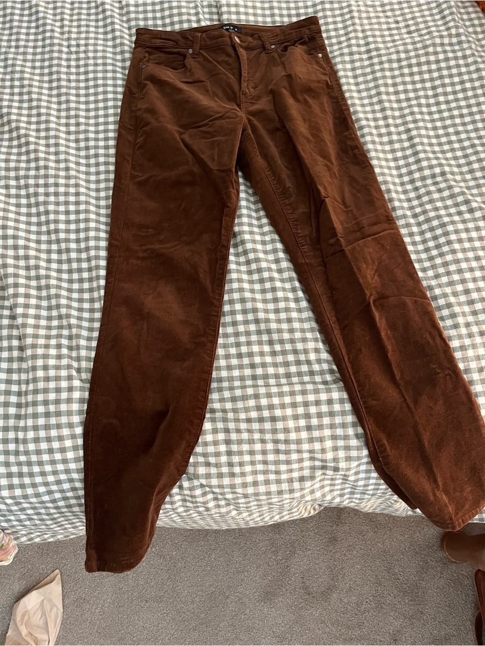 Well Worn Rust Brown Corduroy Pants